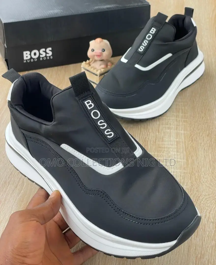 Premium Quality Boss Slip-on Men’S Sneakers – Fully Boxed