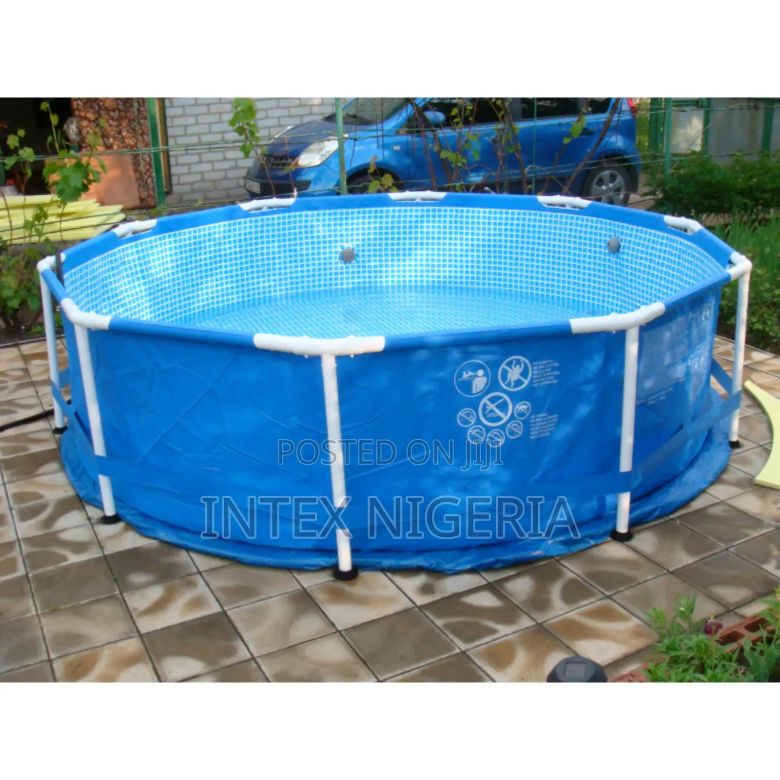 Intex 10ft X 30 Inches Metal Frame Swimming Pool