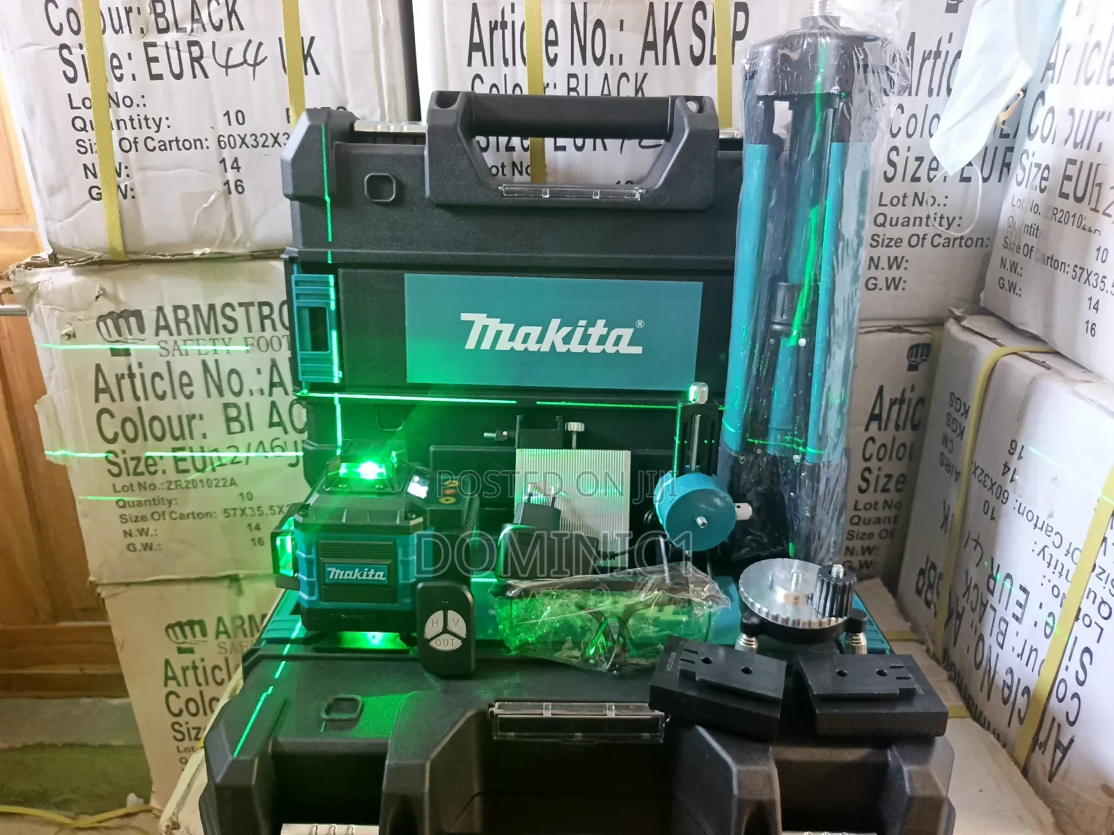 Makita Laser Level 16 Line Complete Set
