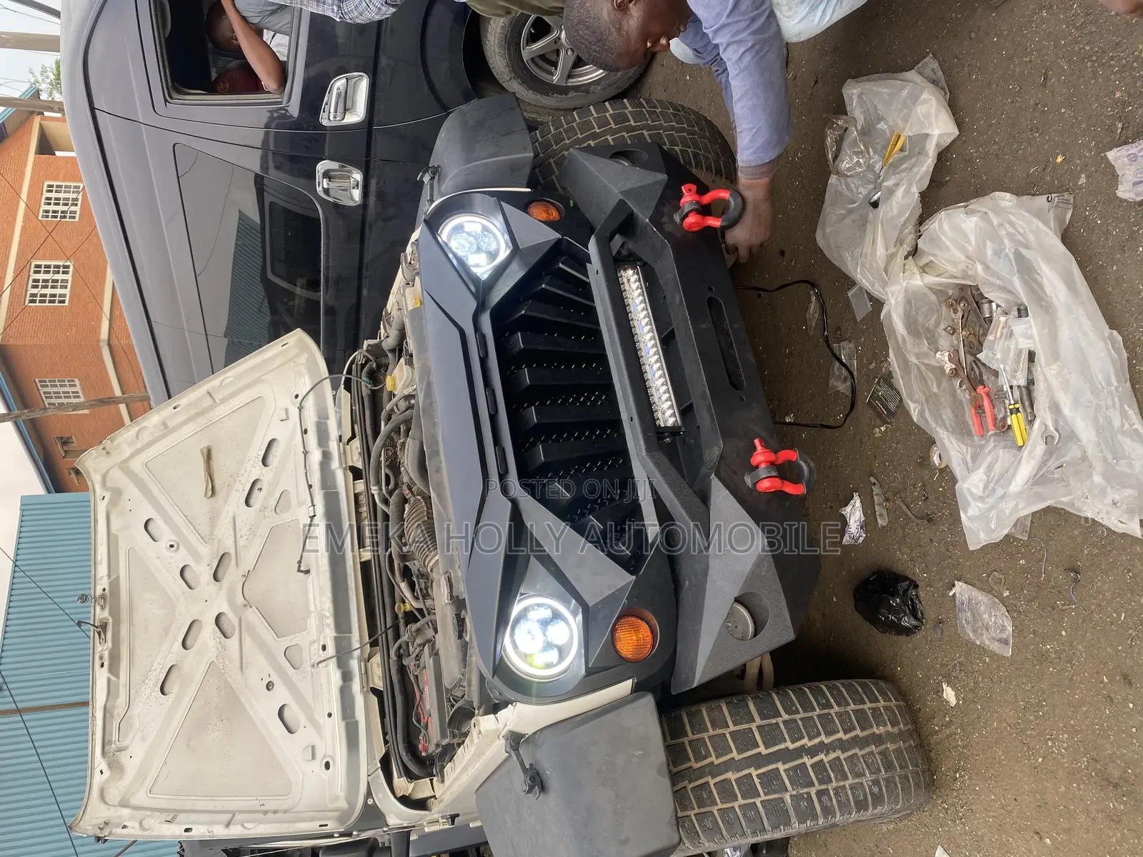 Jeep Wrangler Off-Road Body Kit Facelift Upgrade Assembly