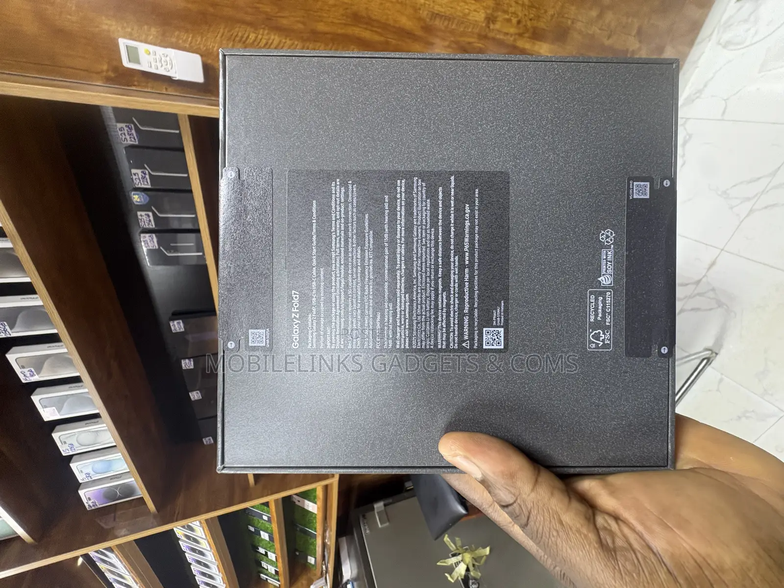 New Samsung Galaxy Z Fold7 256 GB Blue