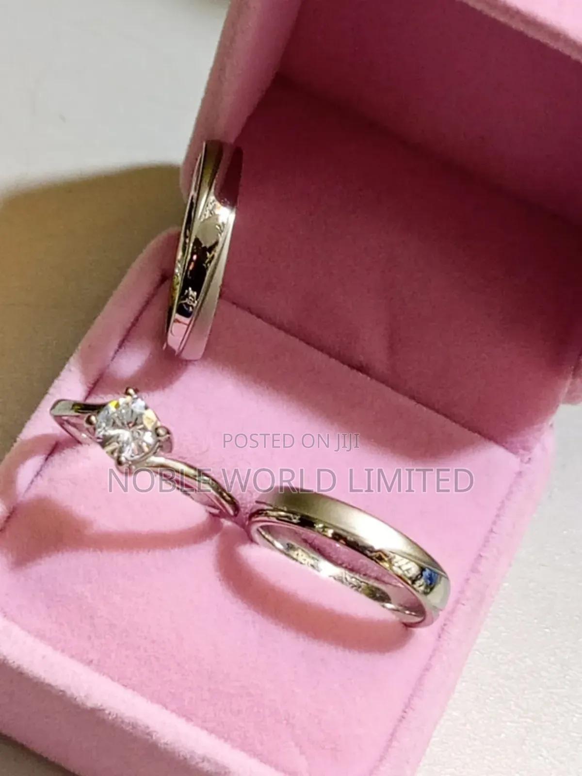 Romantic Silver Wedding/Proposal Rings Gl 5