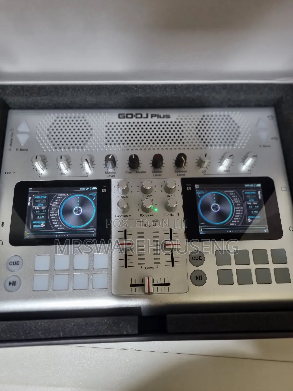 Godj Plus Portable Dj Equipment Digital Speaker Silver Dj Controller