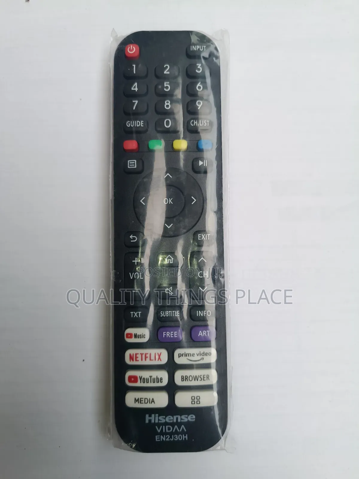 Hisense Vidaa Remote Control