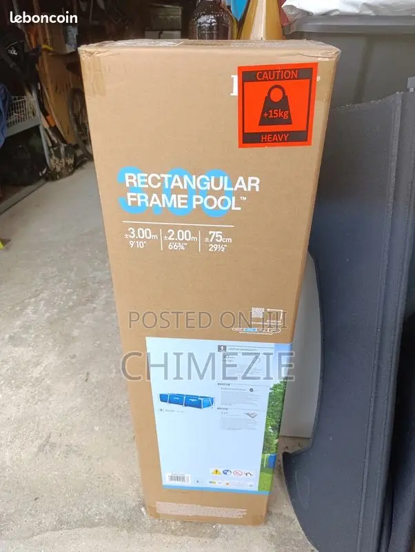 3.00m by 2.00m Intex Above Ground Pool 9ft by 6ft