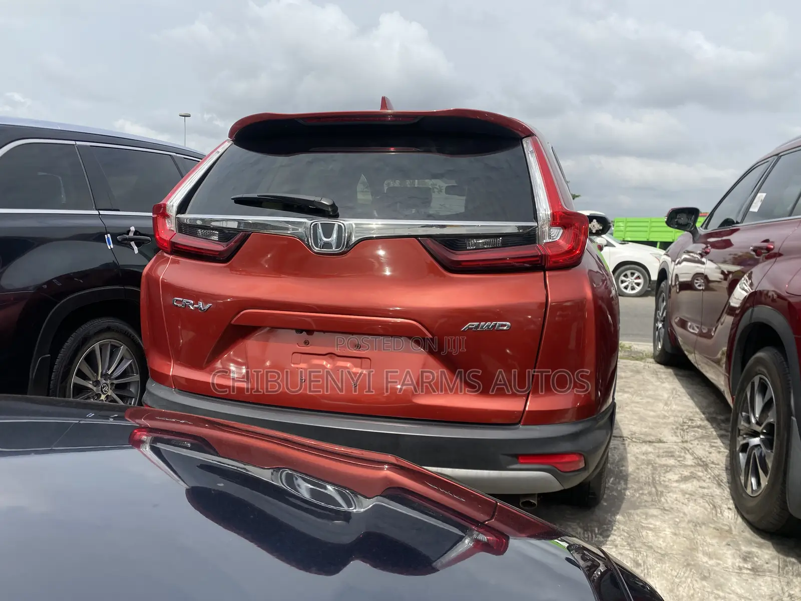 Honda CR-V EX AWD 2018 Red