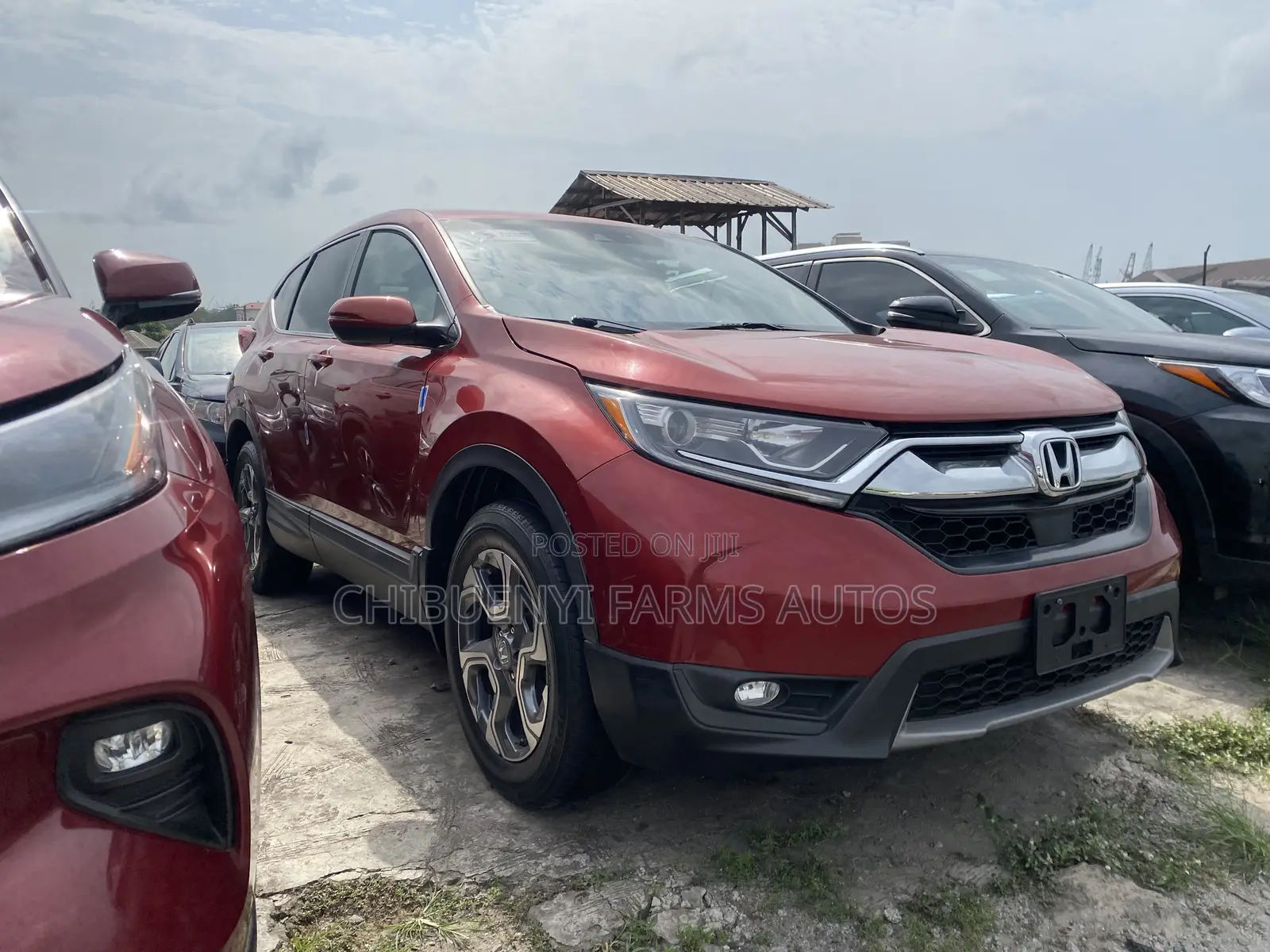 Honda CR-V EX AWD 2018 Red