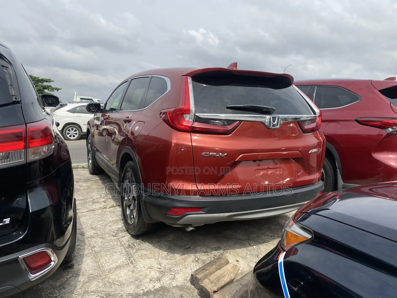 Honda CR-V EX AWD 2018 Red