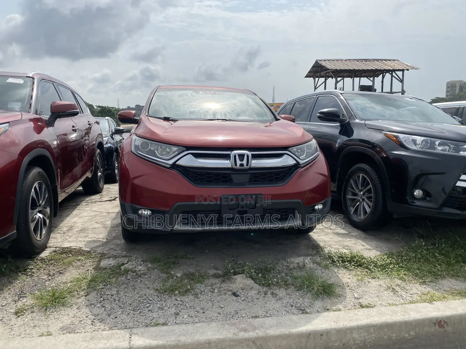 Honda CR-V EX AWD 2018 Red