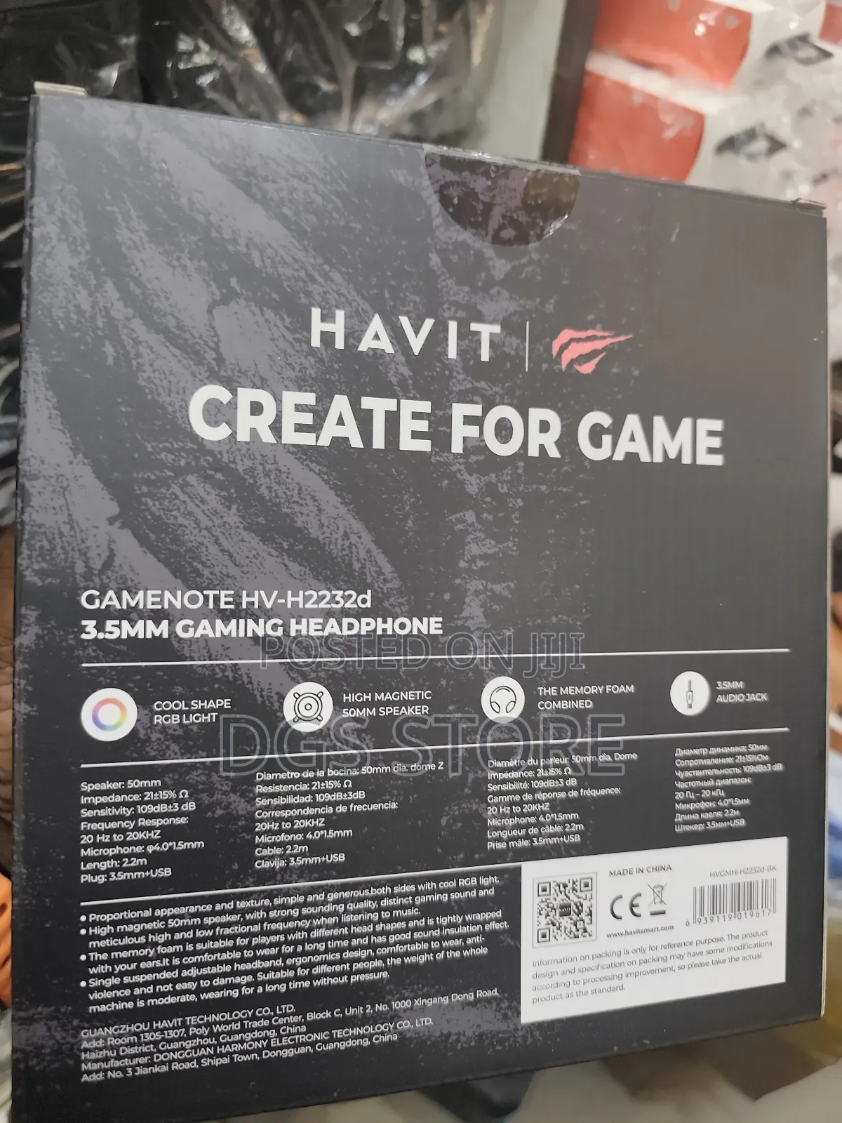 Havit Hv H2232d Wired Gaming Headphone
