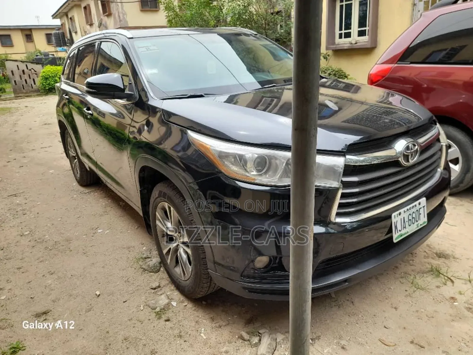 Toyota Highlander XLE V6 4x4 (3.5L 6cyl 6A) 2016 Black