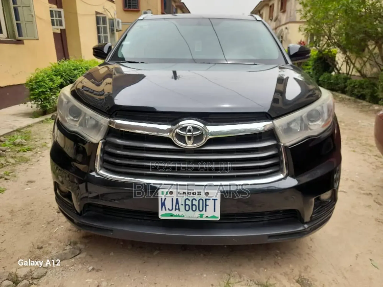 Toyota Highlander XLE V6 4x4 (3.5L 6cyl 6A) 2016 Black