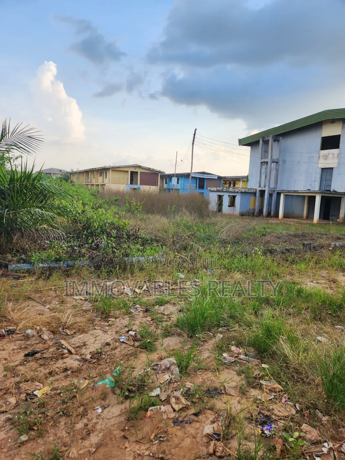 Fenced 7 Plots of Commercial Land for Sale