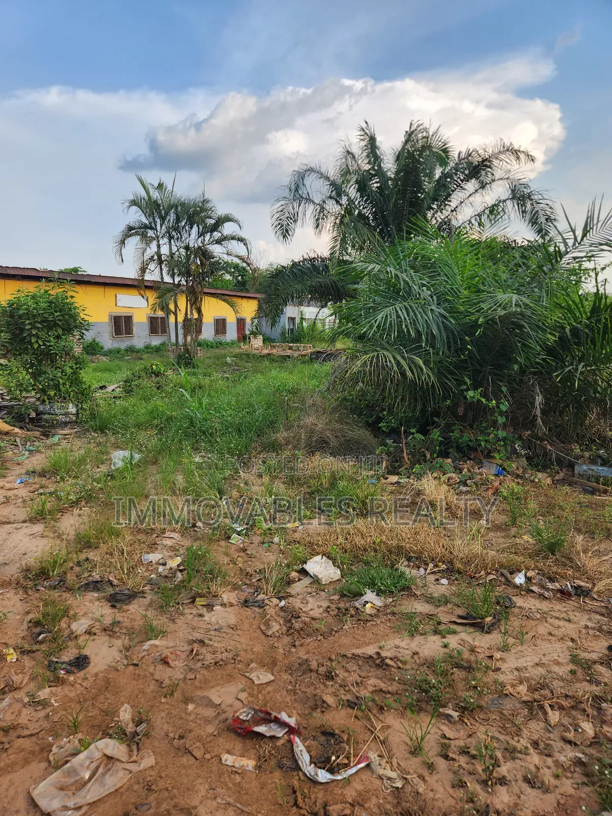 Fenced 7 Plots of Commercial Land for Sale