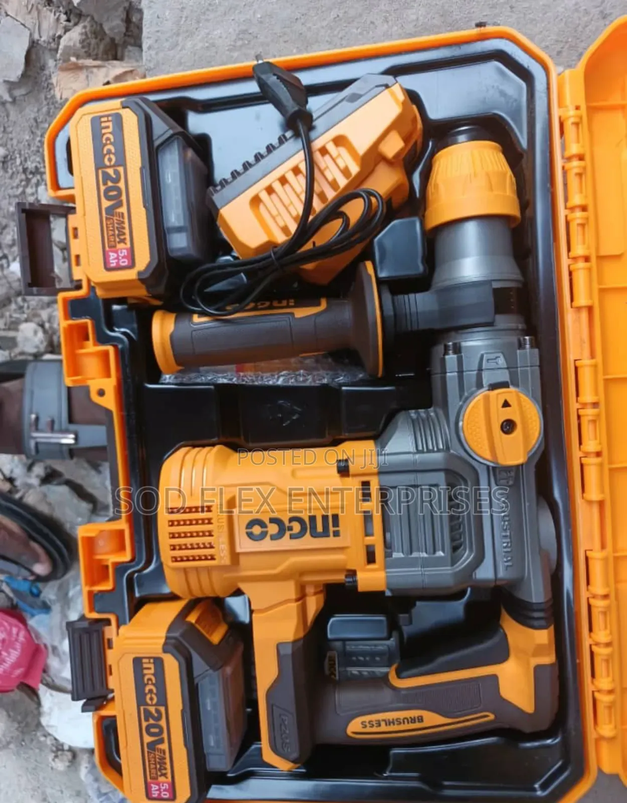 20v Ingco Industrial Hammer Drill