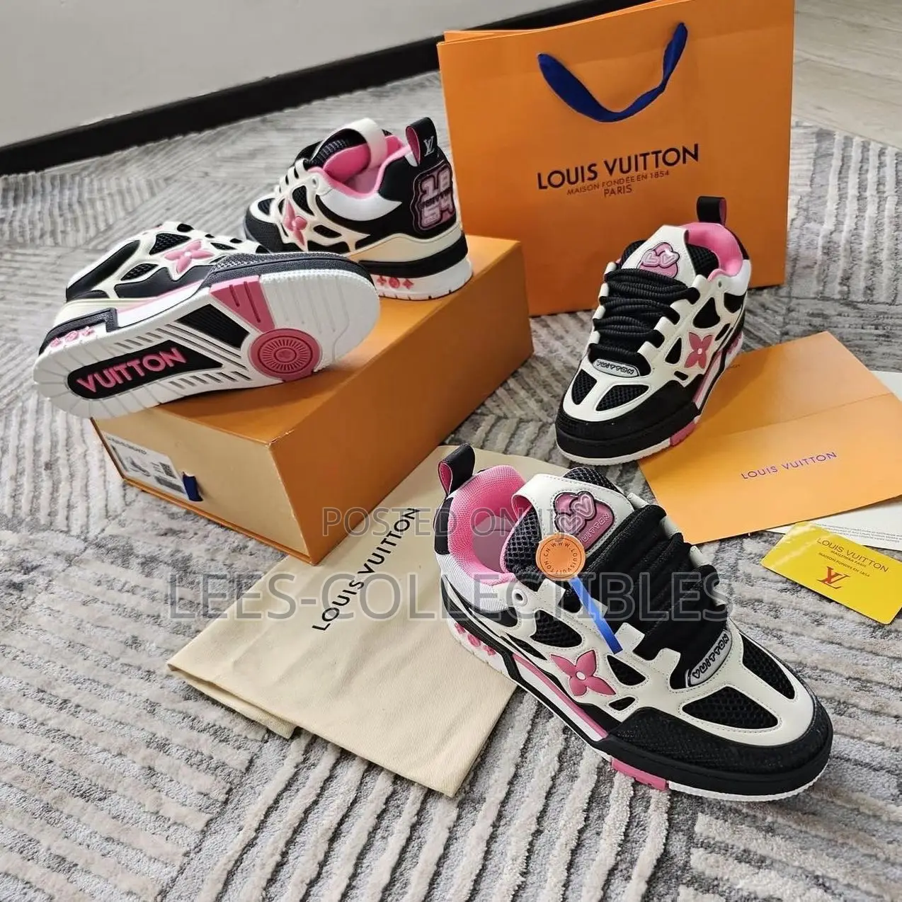 Best Quality Louis Vuitton Skate Ladies Sneakers