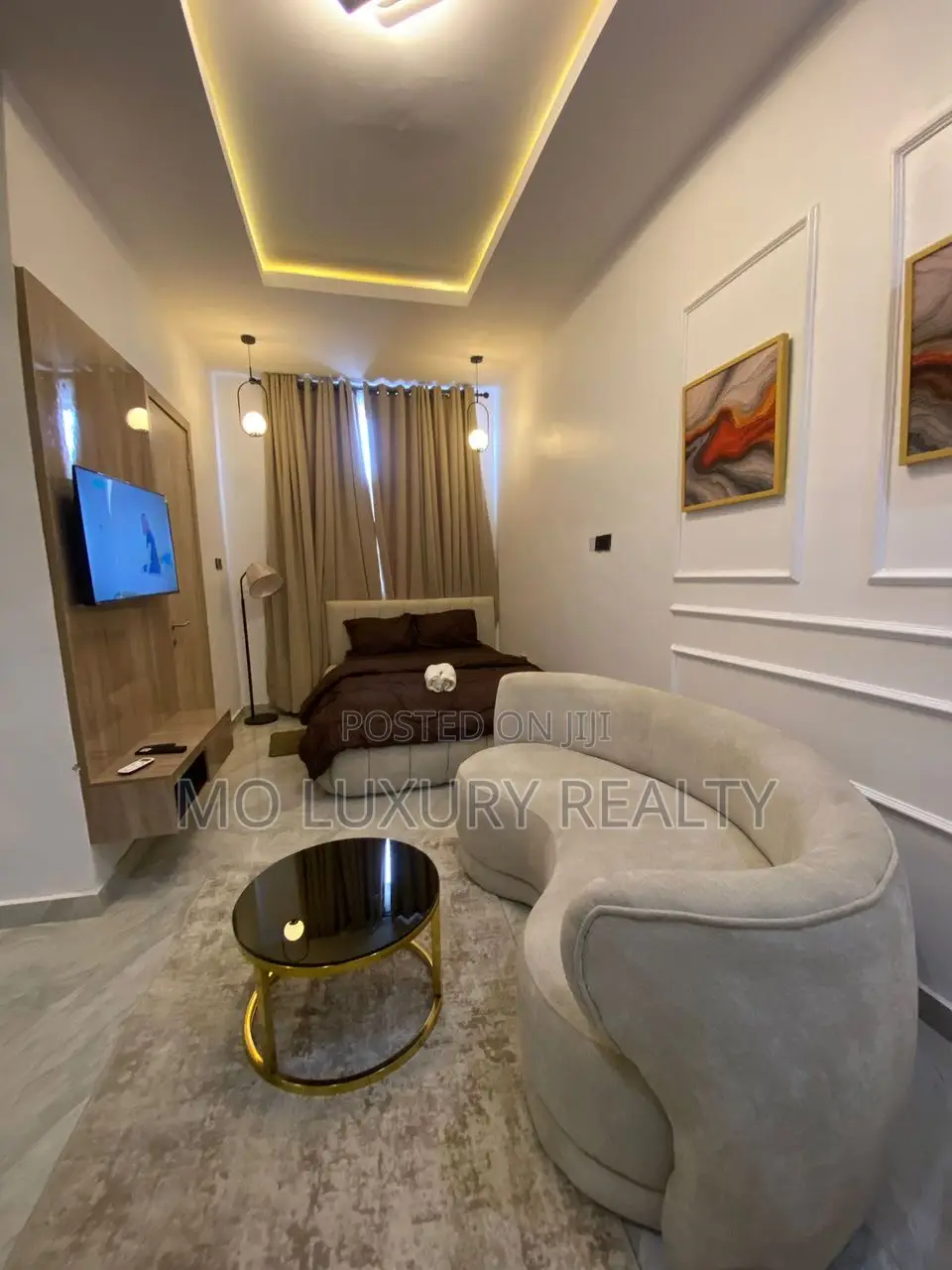 Furnished 1bdrm Apartment in Court, Ikota for sale