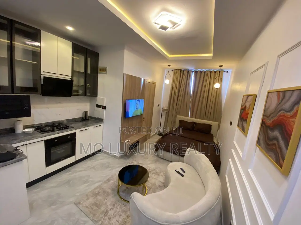 Furnished 1bdrm Apartment in Court, Ikota for sale