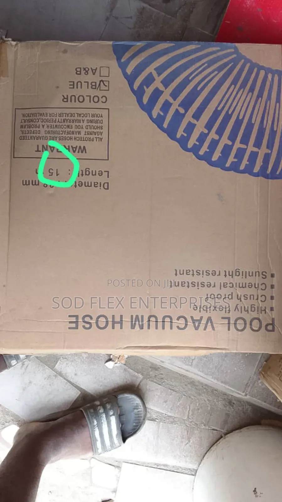 15 Meter Imported Swimming Pool Hose