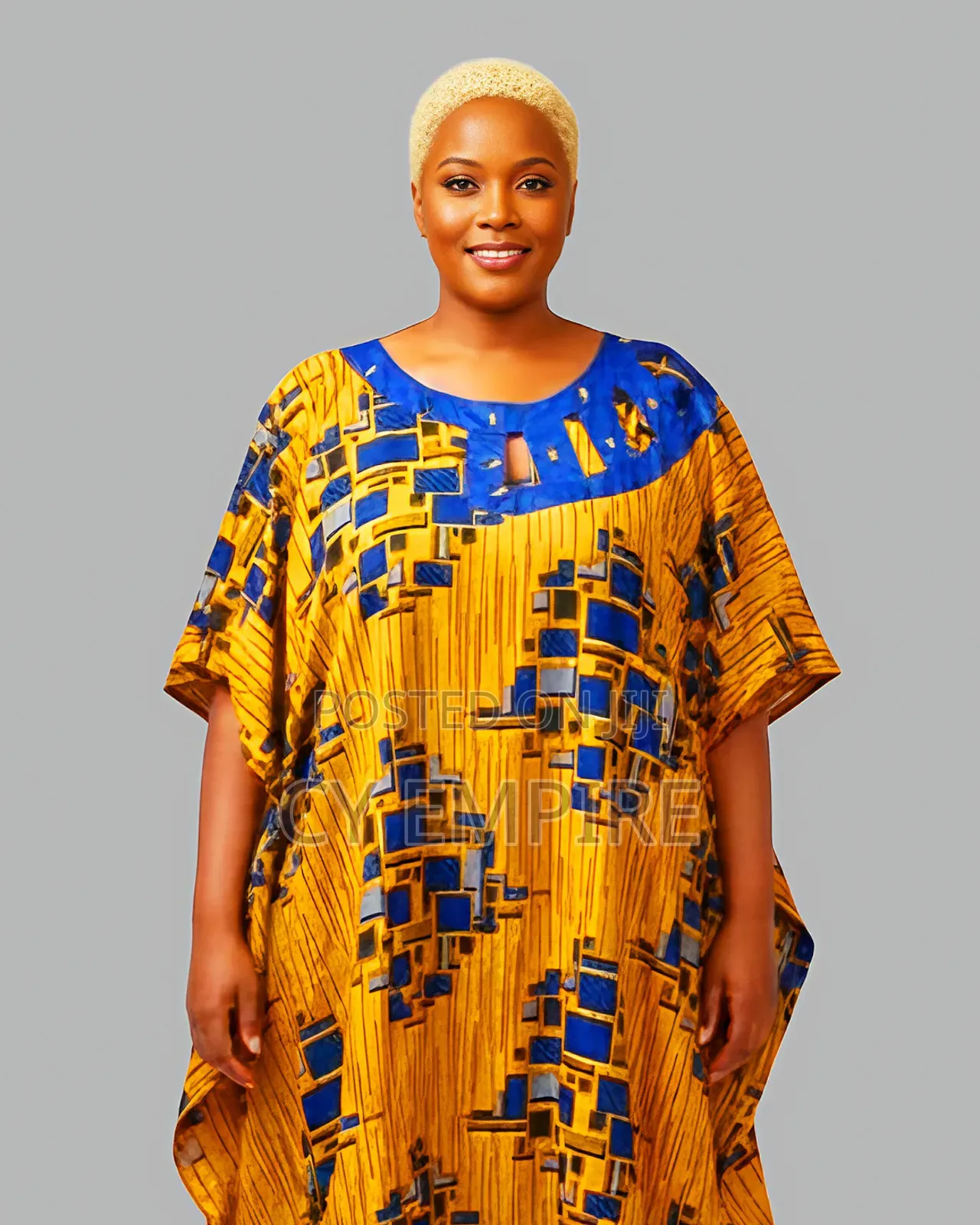Ankara Bubu With Embellishments