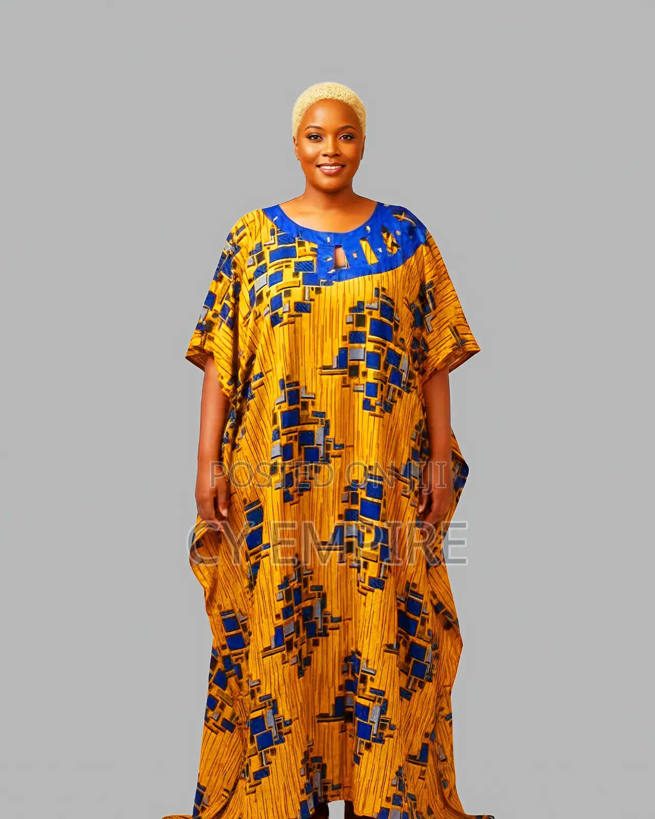 Ankara Bubu With Embellishments