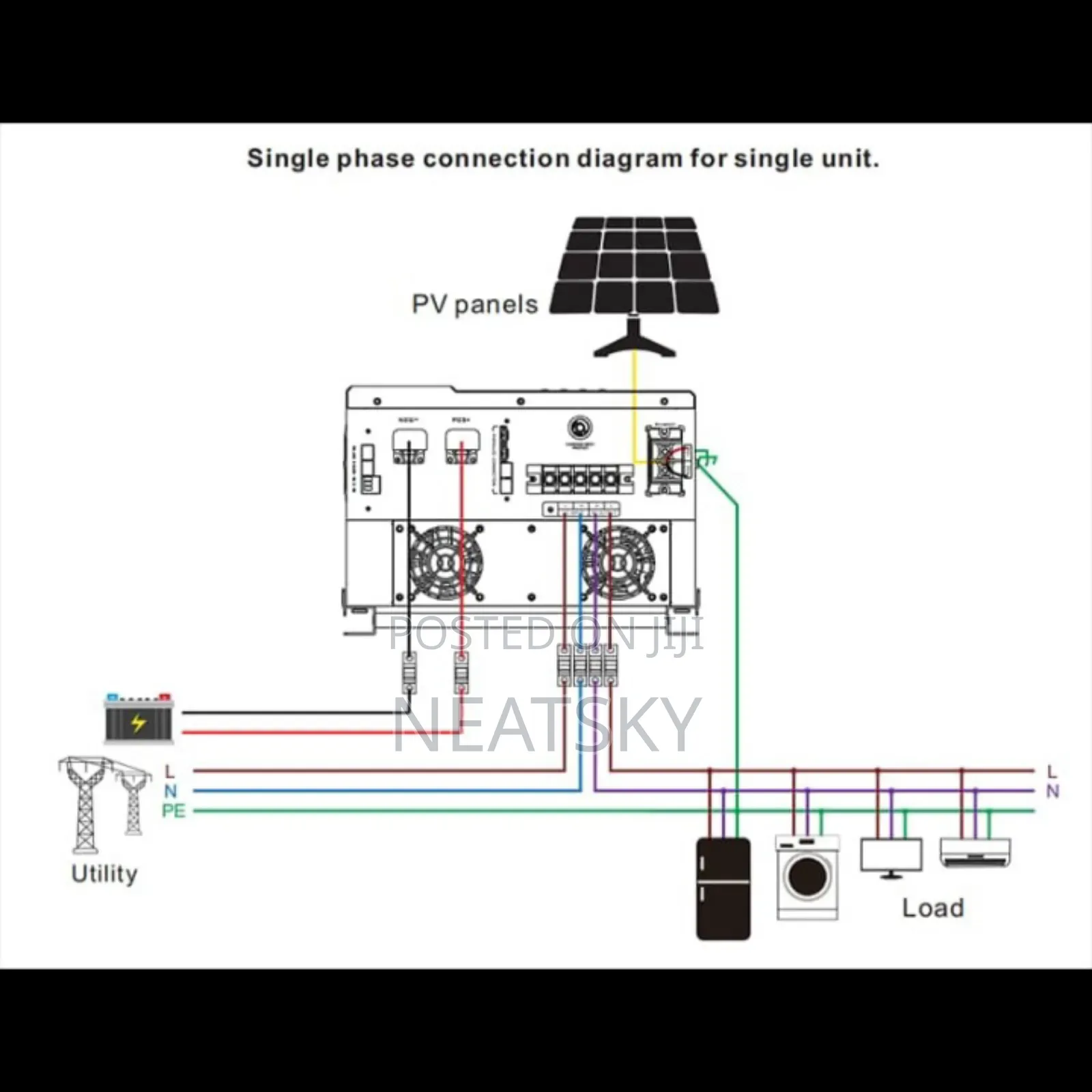 5kva 48v Upgraded Hybrid Inverter