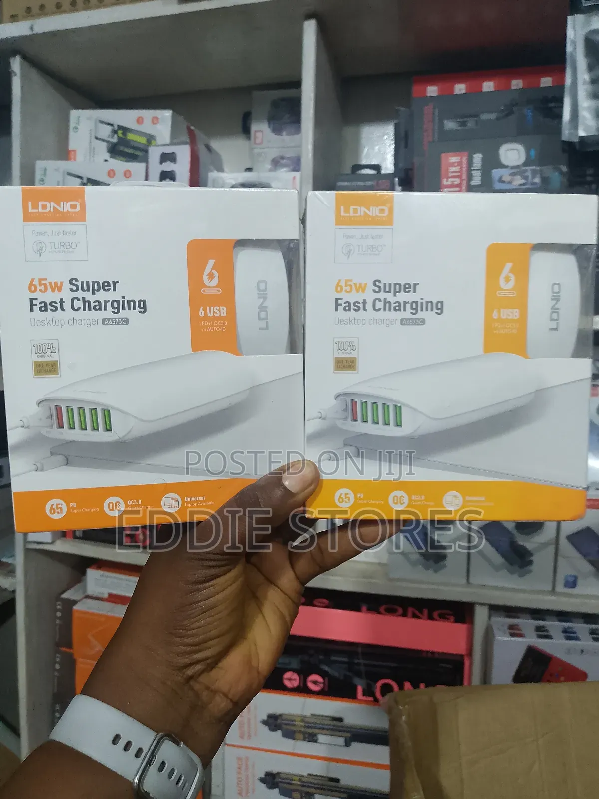 Ldnio 65w Super Fast Charger Adapter