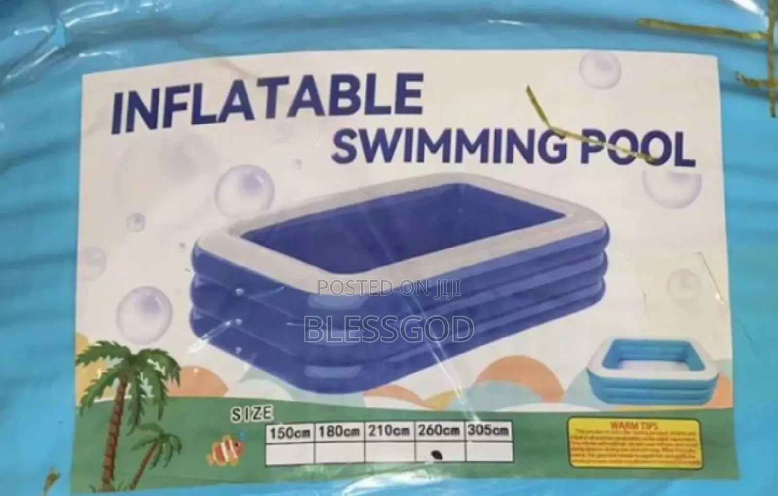 260 Cm Children Swimming Pool