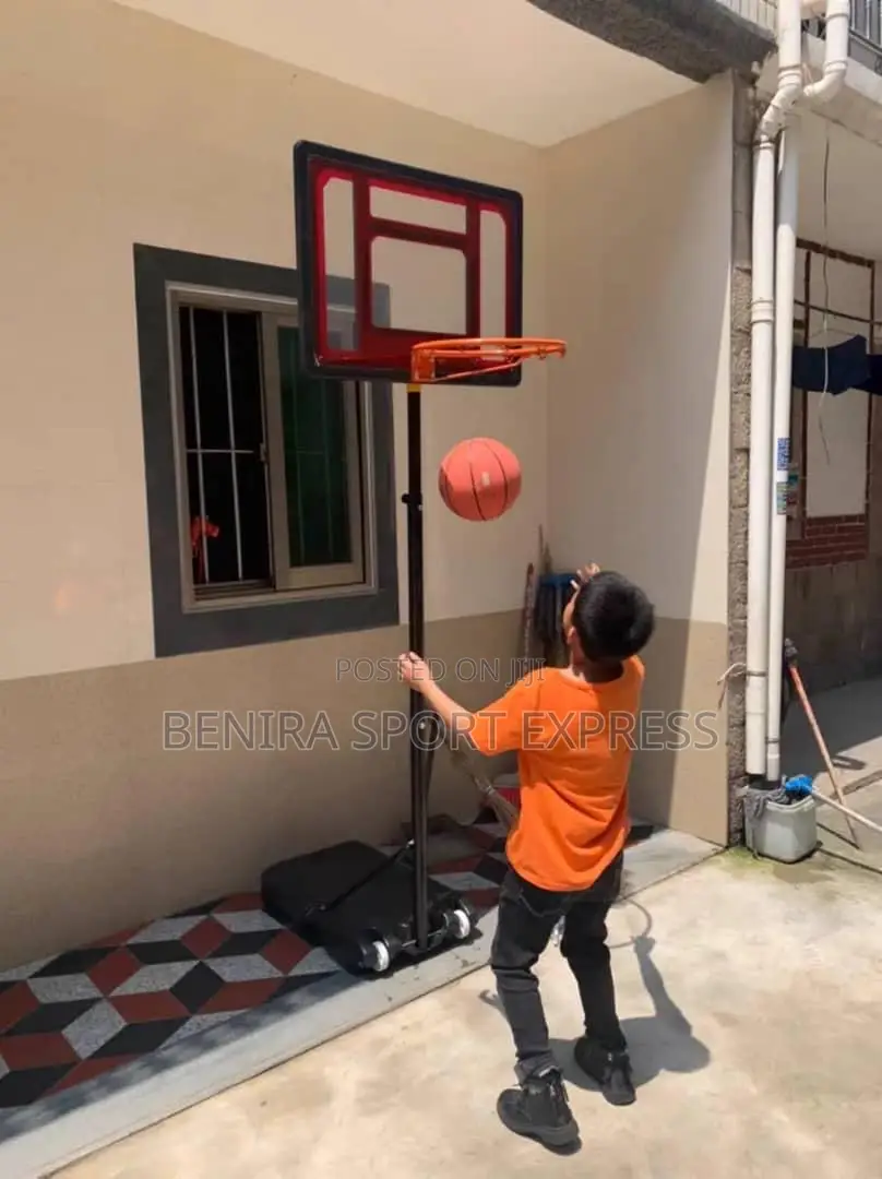 Kids Basketball Backboard , Net, Rim Stand