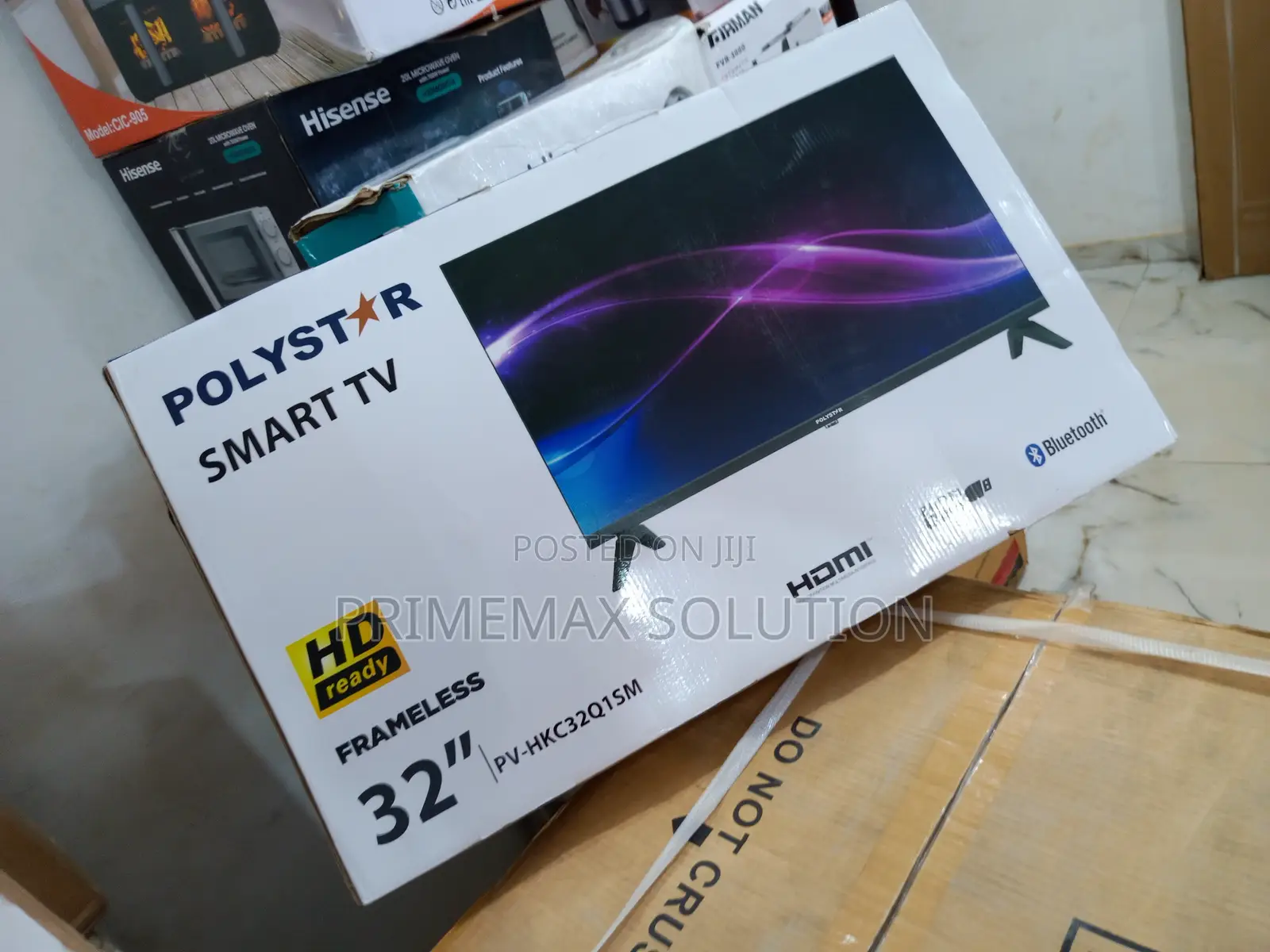 Polystar 32-Inch Smart Tv With Bluetooth Connectivity