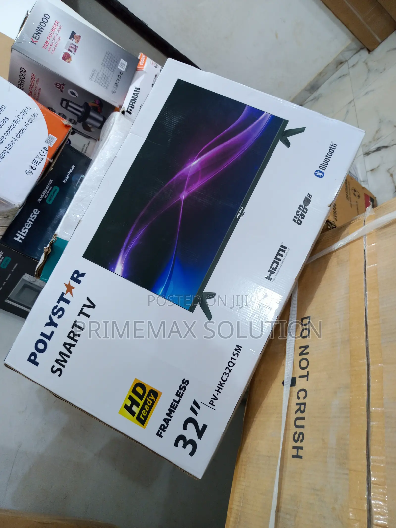 Polystar 32-Inch Smart Tv With Bluetooth Connectivity