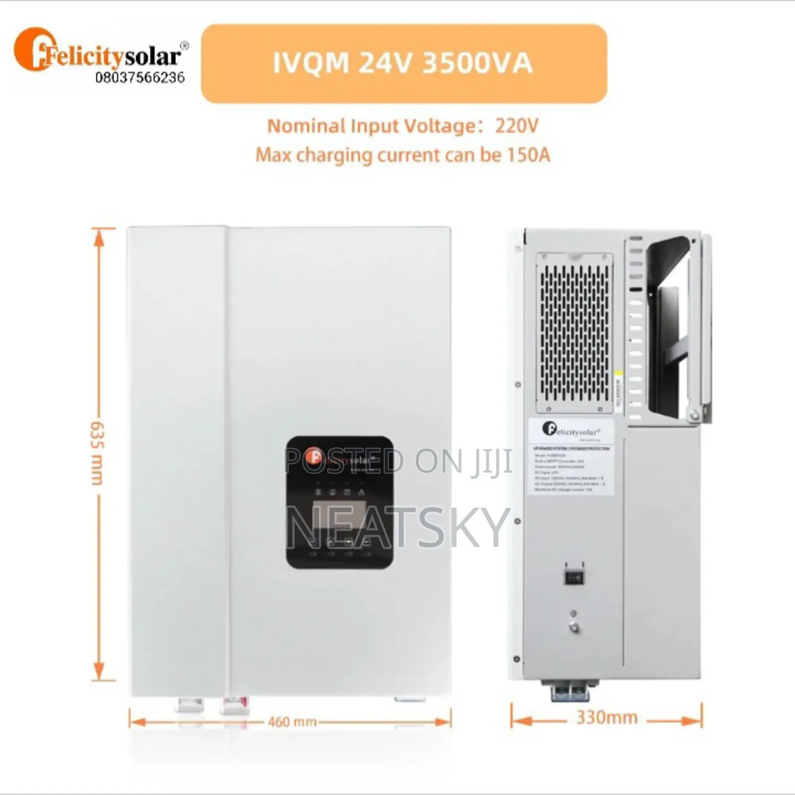 3.5kva 24v Upgraded Hybrid Inverter