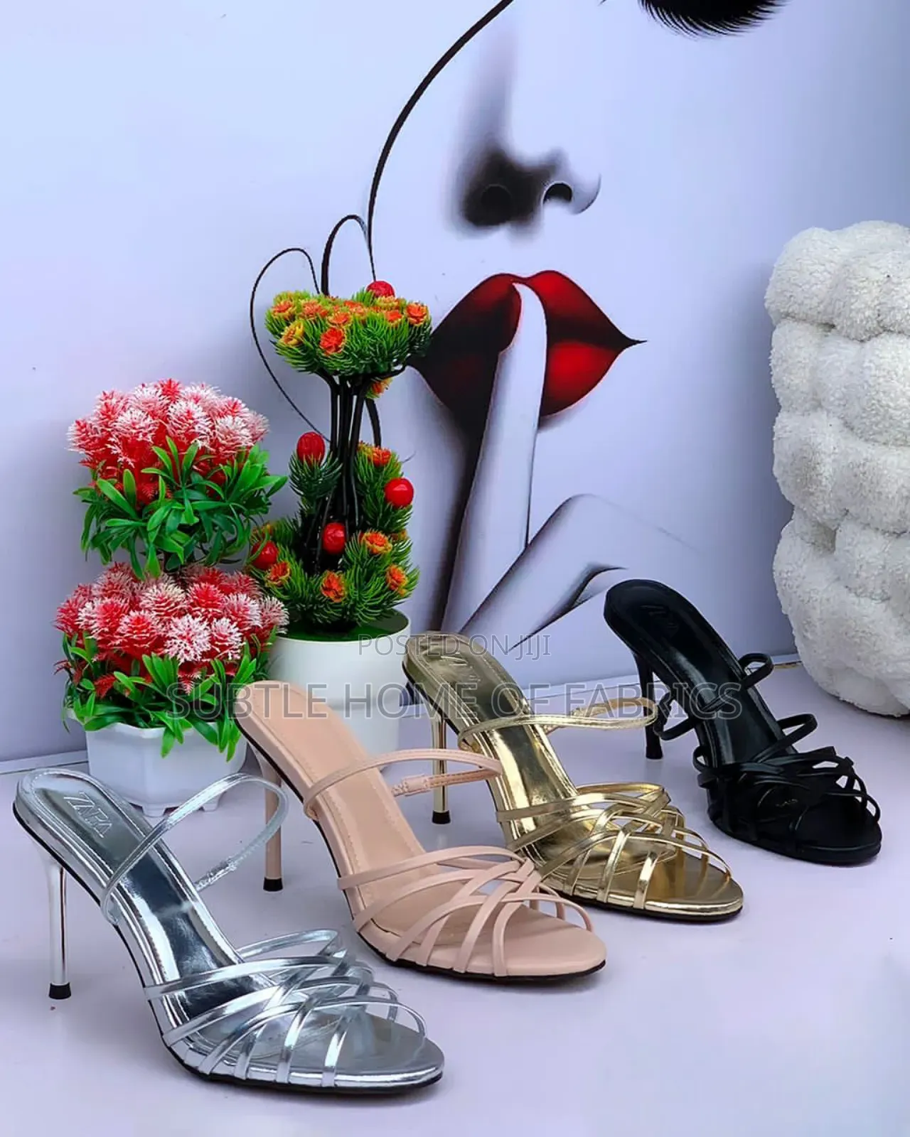 Trendy Ladies Strappy Heels – Perfect December Gift Party Wear