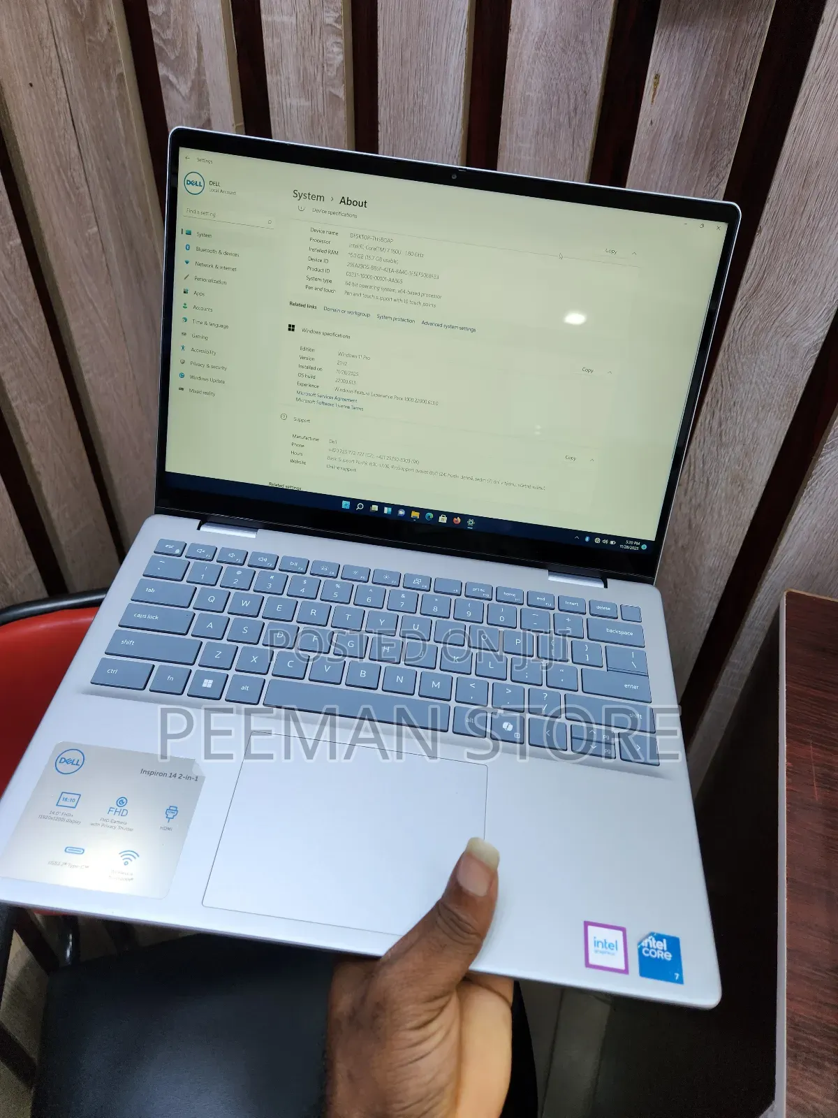 Laptop Dell Inspiron 14 16GB Intel Core Ultra 7 SSD 1T