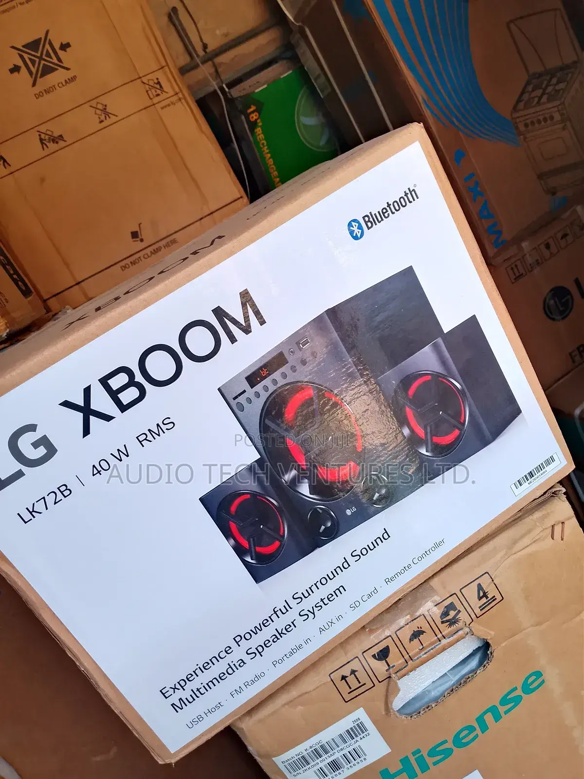 Lg Xboom Lk72b 40watts Bluetooth