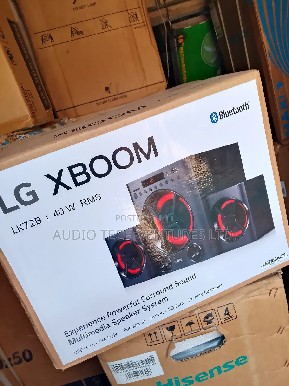 Lg Xboom Lk72b 40watts Bluetooth