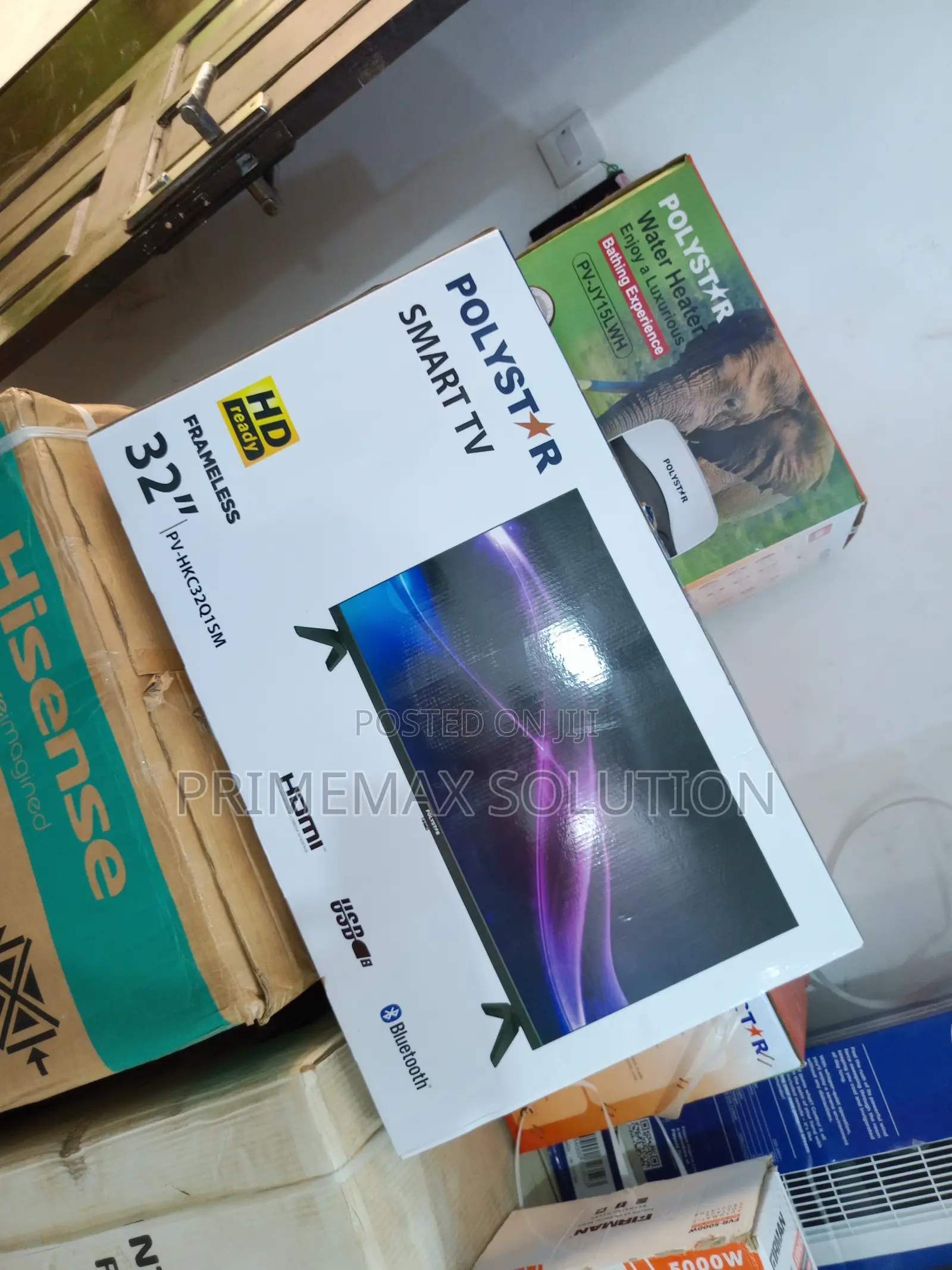 Polystar 32" Smart Led Tv With Dolby Audio Sound