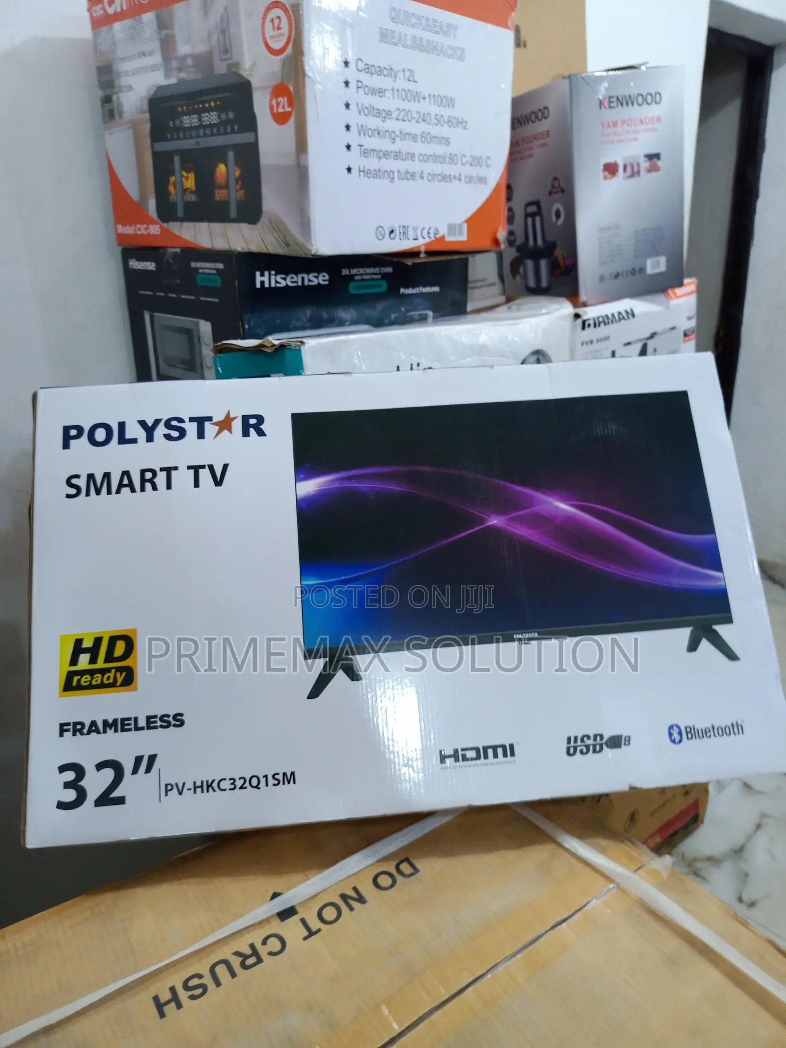 Polystar 32-Inch Smart Tv - Stream Netflix in Hd Quality