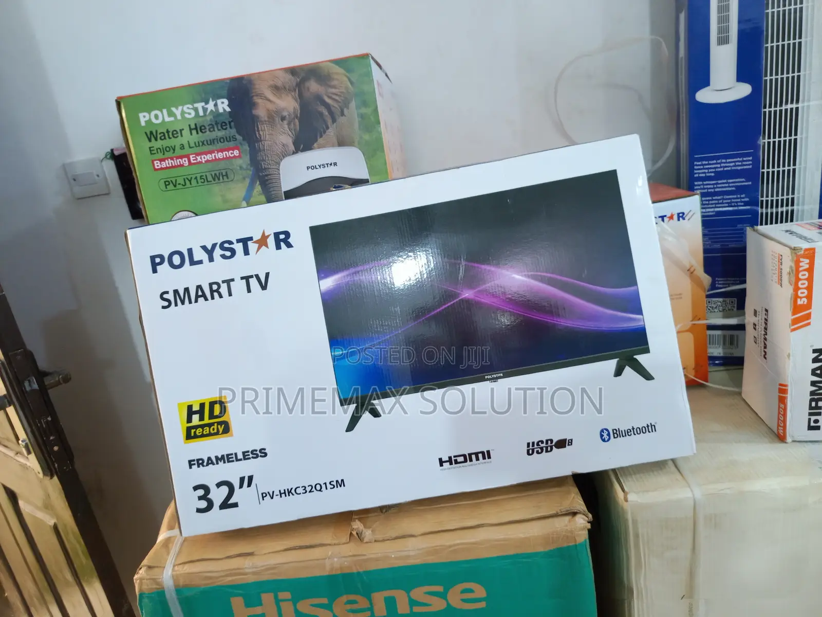 Polystar 32-Inch Smart Tv - Stream Netflix in Hd Quality