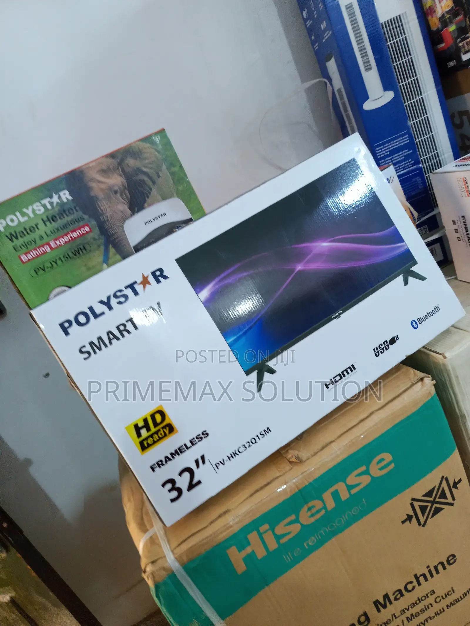 Polystar 32" Smart Android Tv - Play Store Millions of Apps