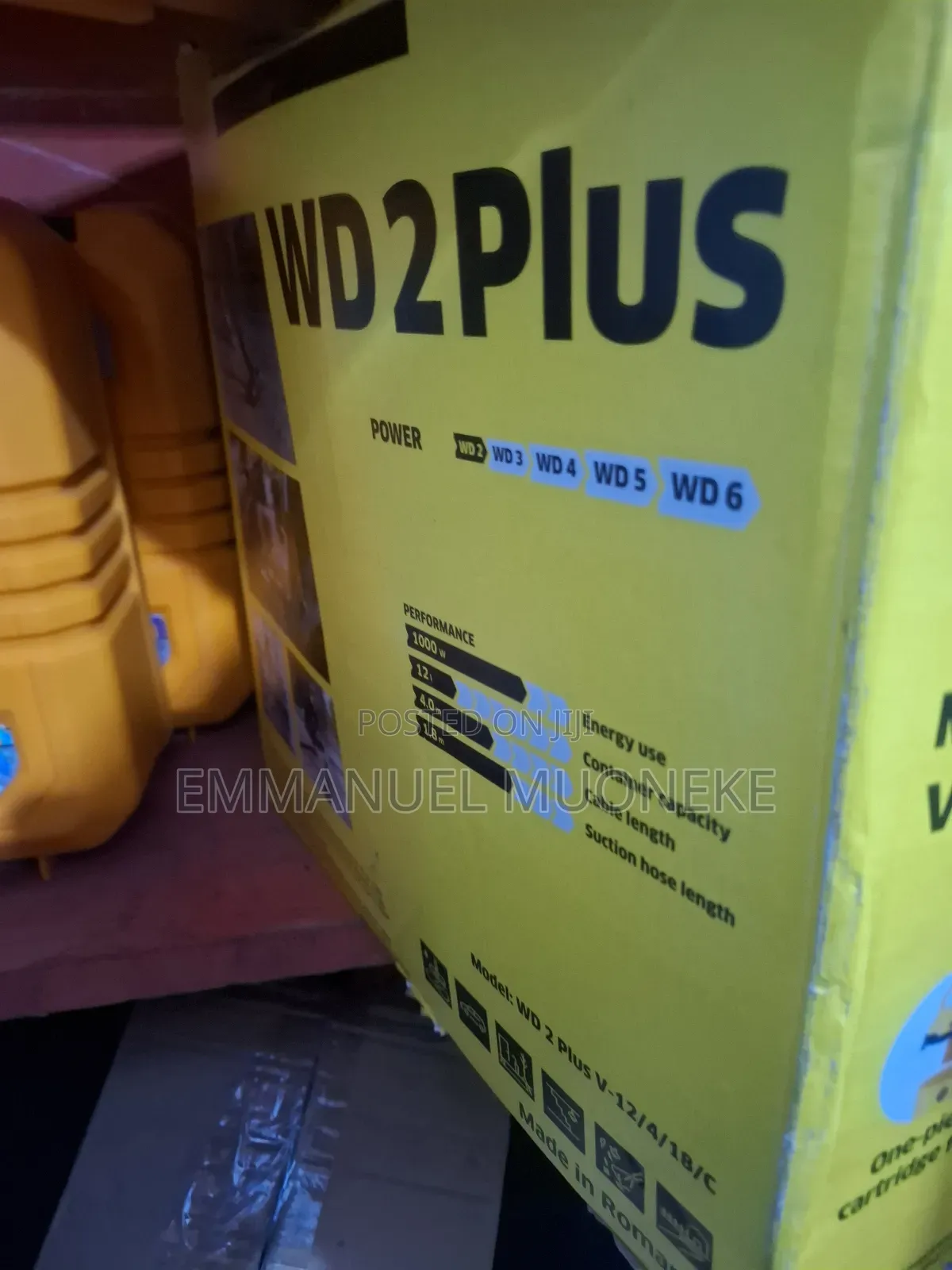 12 Litters Karcher Wd 2plus  Vacuum Cleaner