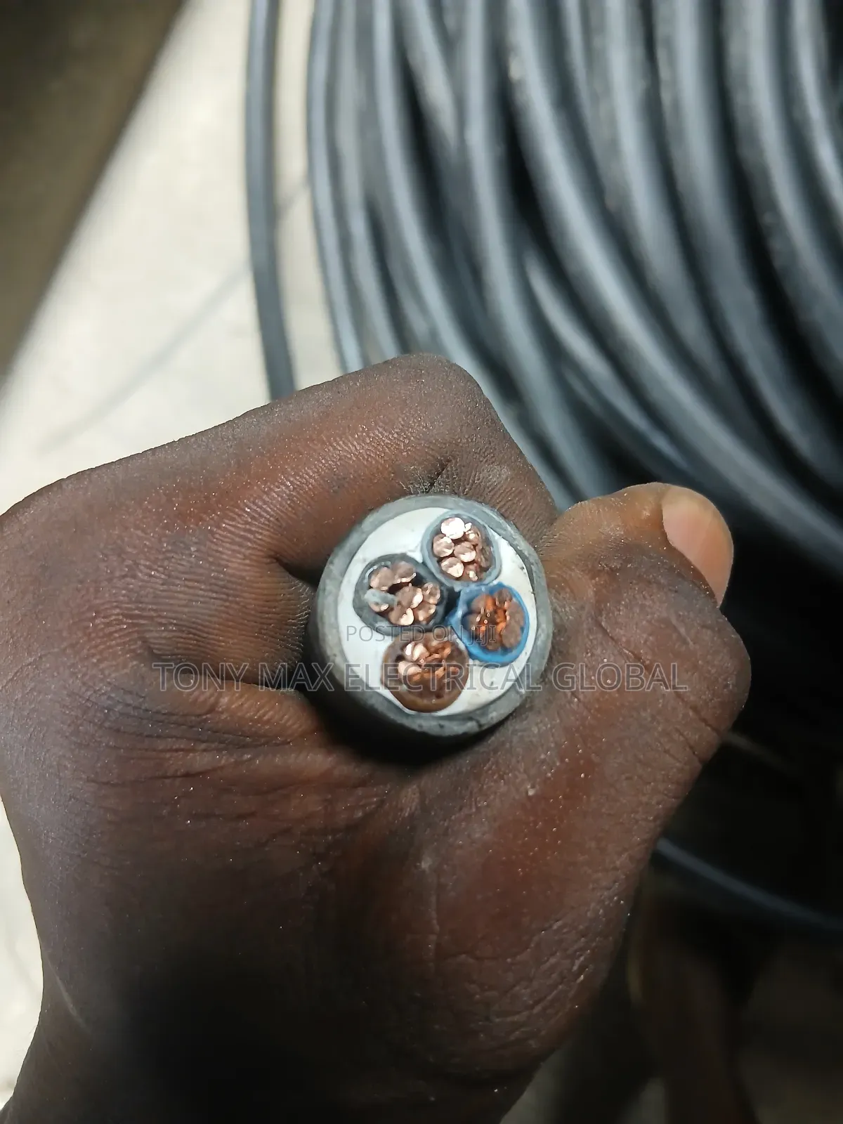4mm 4core Electric Armoured Cable Bicc Original Cooper
