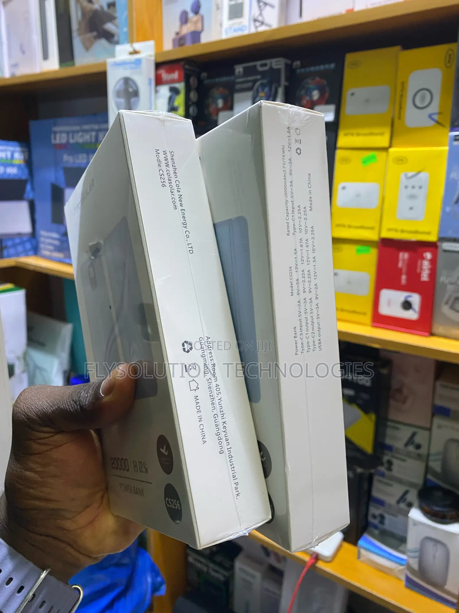Colasolar Cs256 Power Bank 20000mah 22.5w Pd Fast Charging