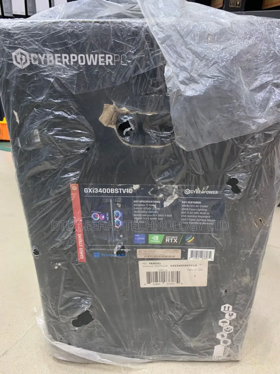 New CyberpowerPC Gamer Xtreme 3000 16GB Intel Core I7 HDD+SSD 1T