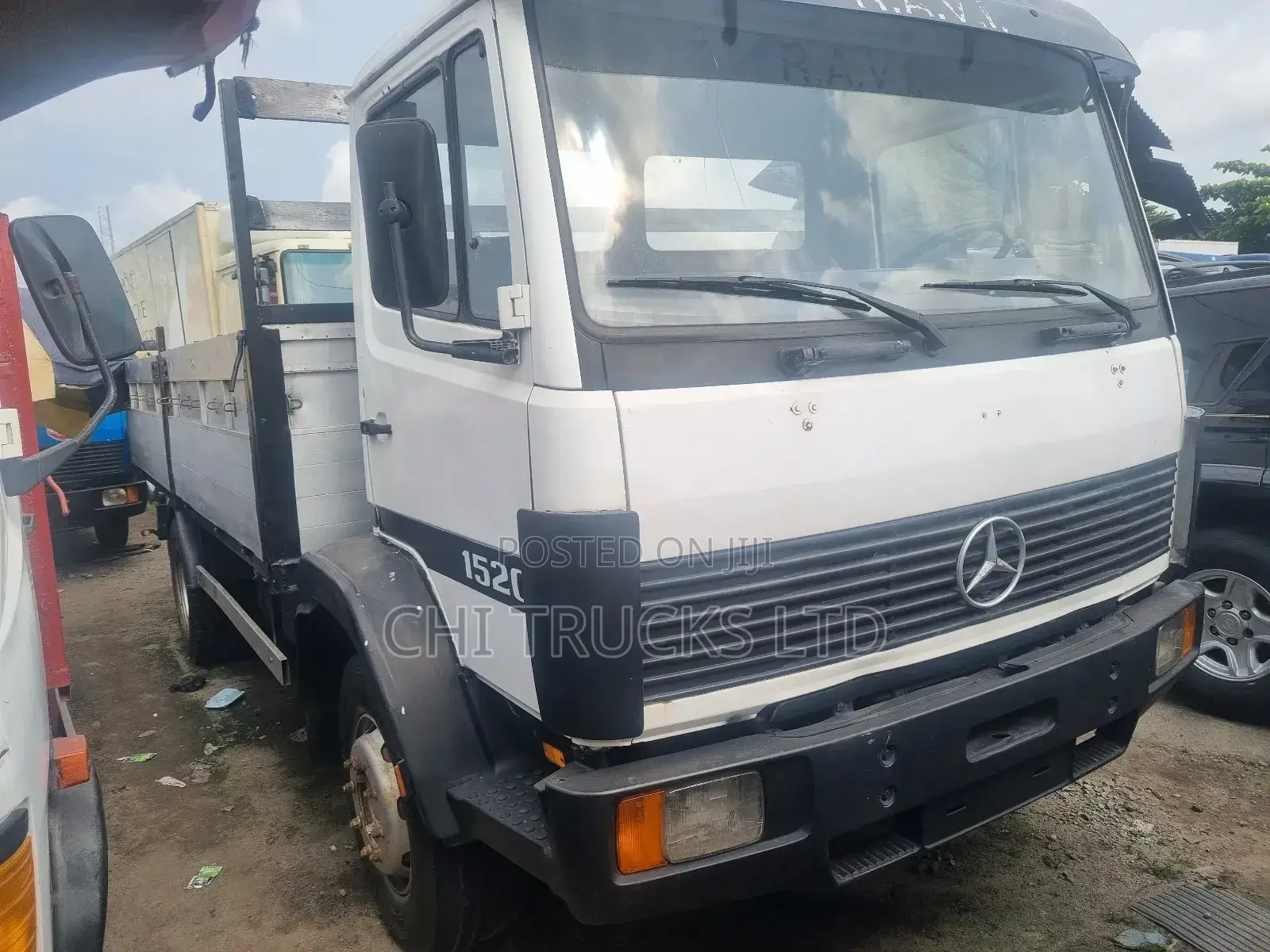 Mercedes Benz 1520 Pickup Truck With Big Axle