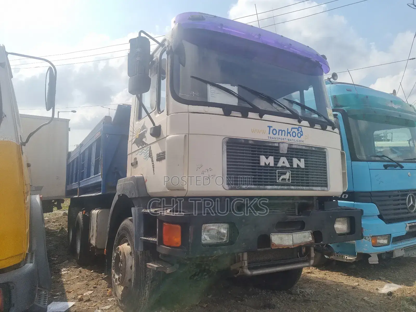Man Tipper Truck 10tires (Germany)