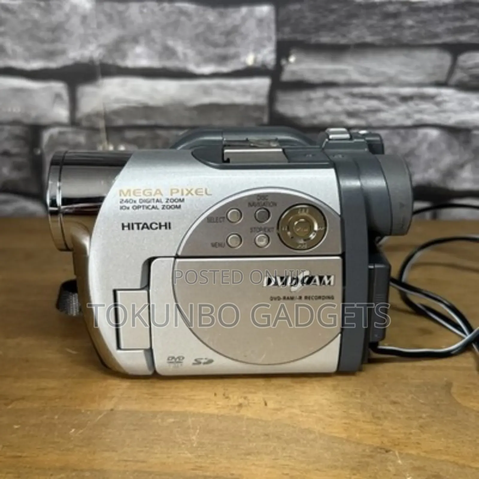 Hitachi Multi Format+ DVD Cam Digital Zoom Dz-Gx5060e