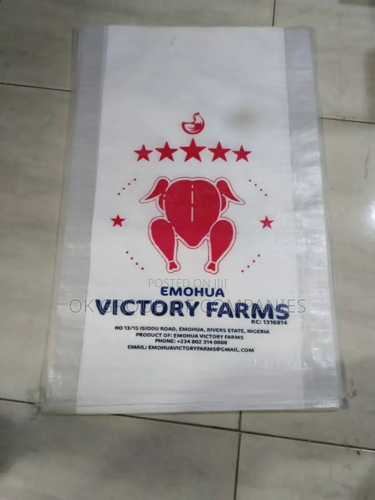 Agro Sacks Printing Services in Enugu Nigeria