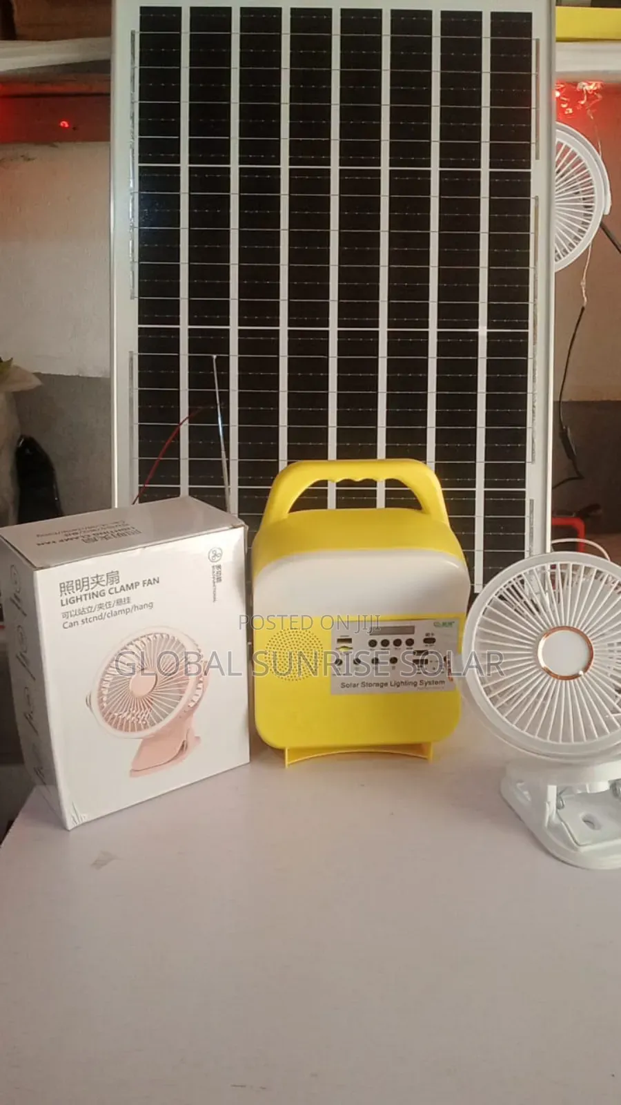 12 Volt Solar Generator