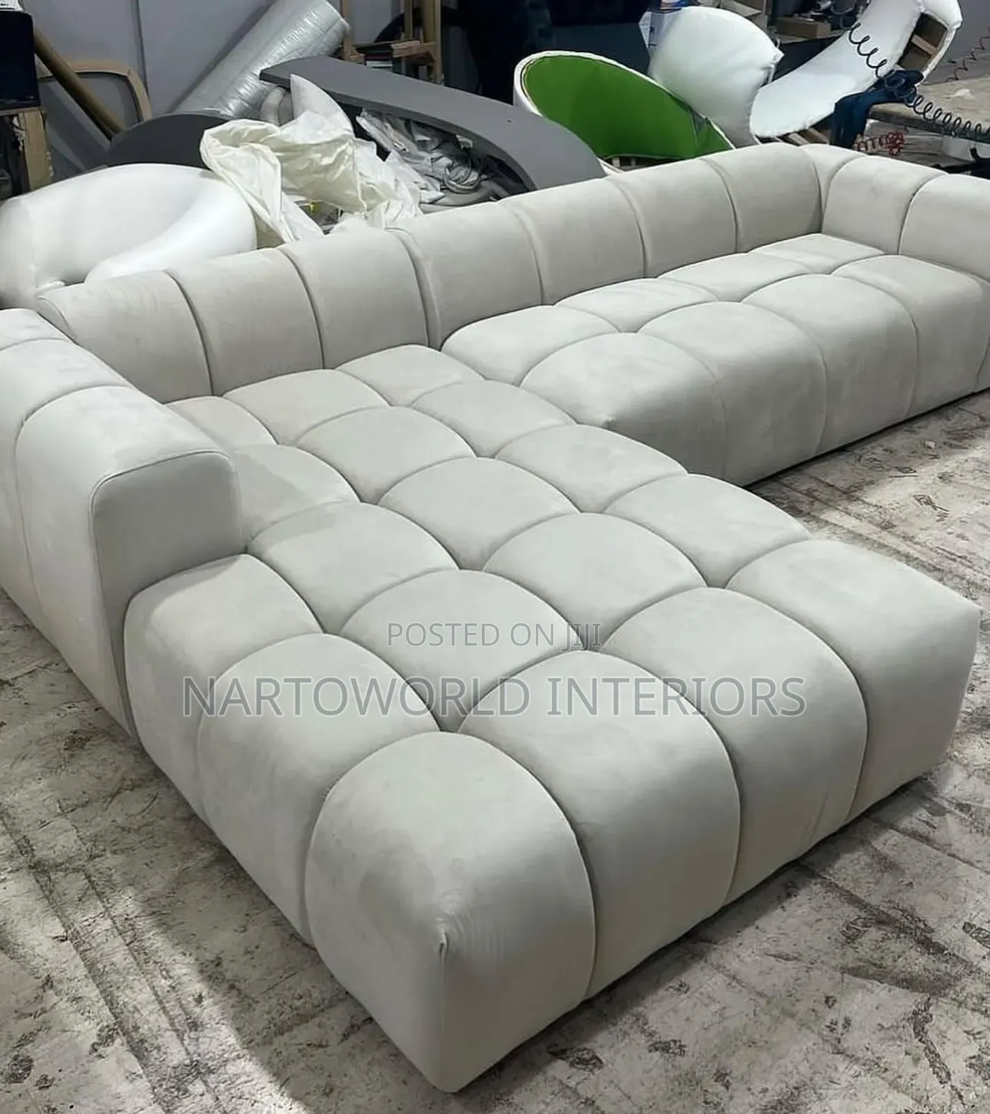 High Quality Luxury L Shape Sofa Chair.
